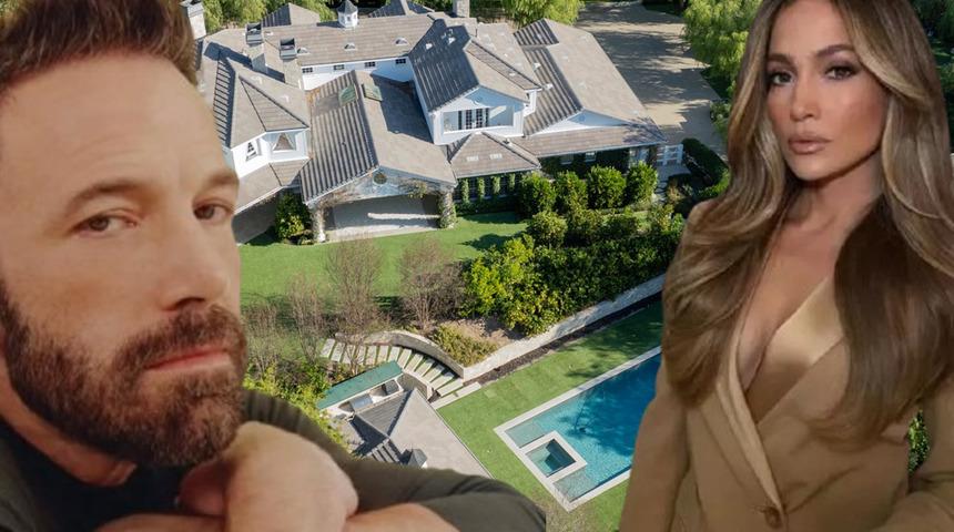 68 milyon dolar malikane satışa çıktı! Ben Affleck ve Jennifer Lopez arasında kriz...