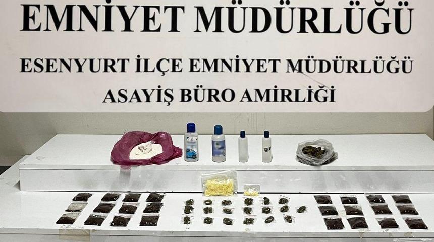 Esenyurt'taki uyuşturucu operasyonunda gözaltına alınan 3 kişiden biri tutuklandı
