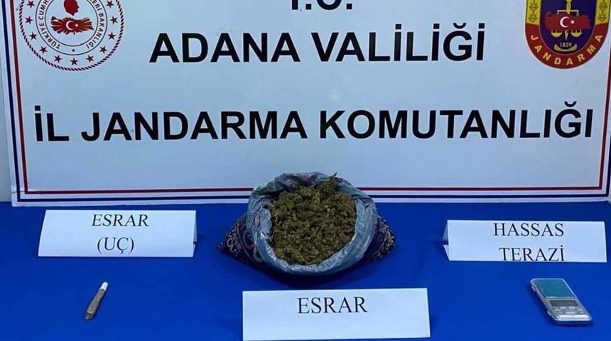 Pozantı'da uyuşturucu taciri 2 şüpheli yakalandı