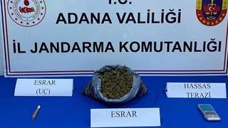 Pozantı'da uyuşturucu taciri 2 şüpheli yakalandı