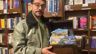 Eskişehir’de nostalji rüzgarı estiren sahaf! 7 yıldır satıyor...