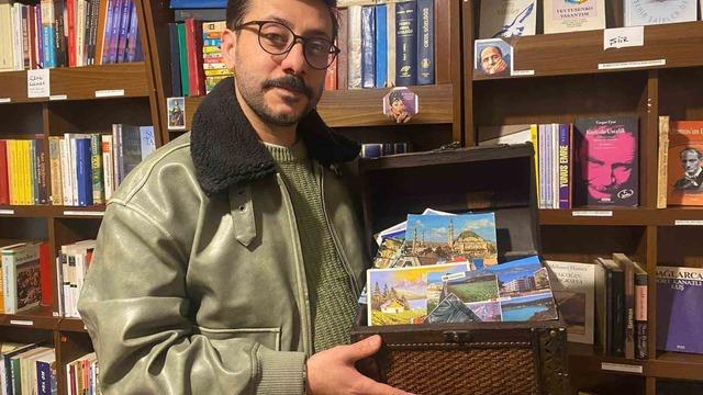 Eskişehir’de nostalji rüzgarı estiren sahaf! 7 yıldır satıyor...