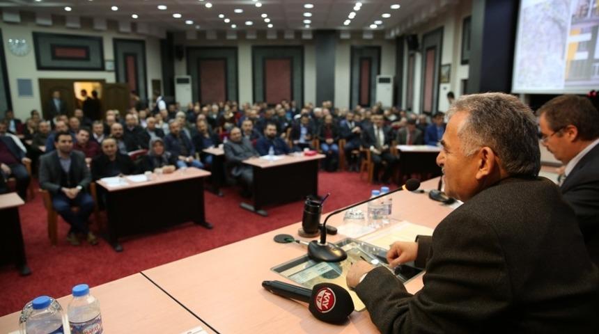 Melikgazi&rsquo;de ihale