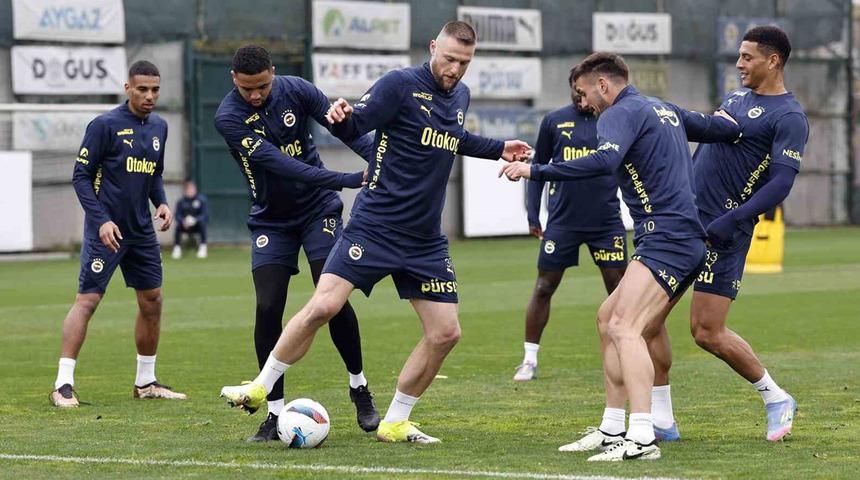 Fenerbahçe, Gaziantep FK maçının hazırlıklarına devam etti