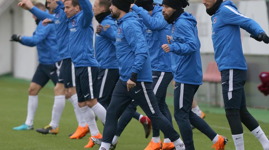 Trabzonspor, Aytemiz Alanyaspor ma&ccedil;ı hazırlıklarına başladı