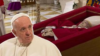 Tabutta yüzü açık sergileniyordu! Papa Francis'in bedeni nasıl çürümeden duruyor? Yapılan işlem ortaya çıktı