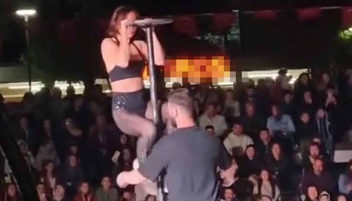 Direk dansı iddiası gündem oldu!