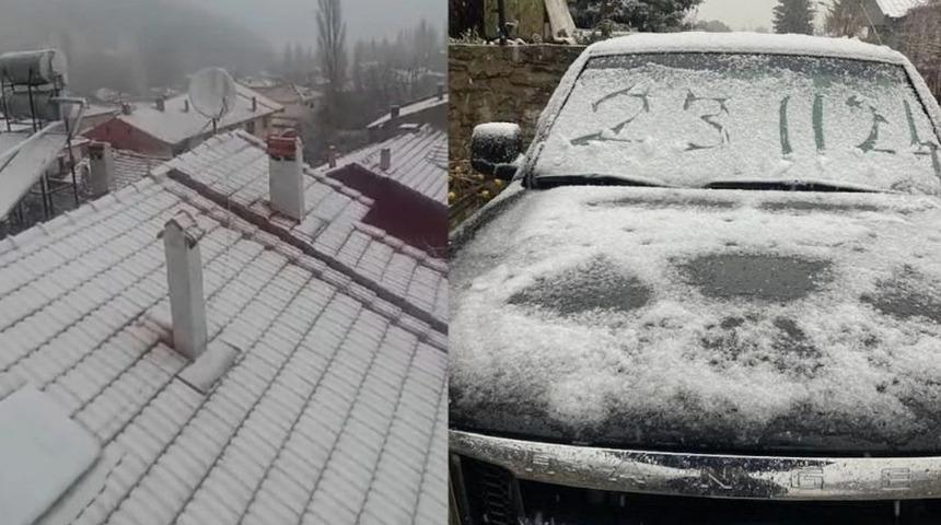 Yaz geldi derken, İzmir Ödemiş beyaza büründü