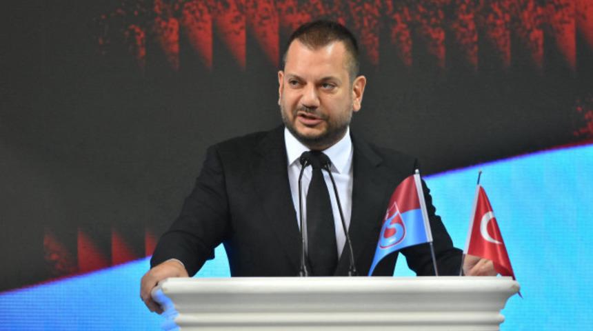Trabzonspor Başkanı Ertuğrul Doğan'dan maç sonu hakem göndermesi! 