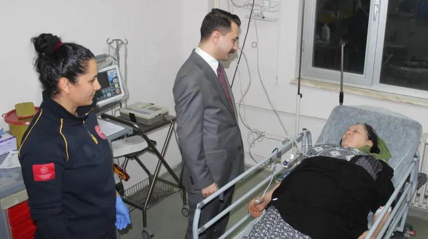 Amasya'da yıldırımın isabet ettiği evde bir kişi yaralandı