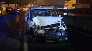 Samsun'da iki hafif ticari aracın çarpıştığı kazada 4 kişi yaralandı