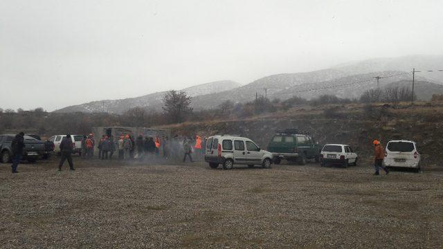 Erzincan’da sürek avı düzenlendi