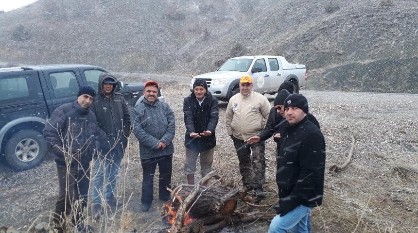Erzincan&rsquo;da s&uuml;rek avı d&uuml;zenlendi