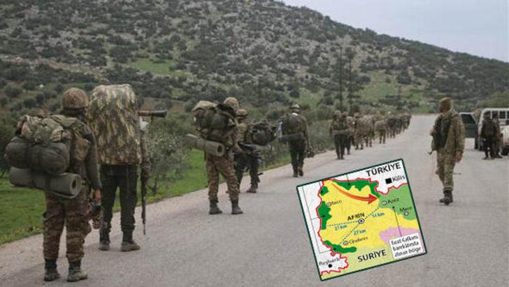 Afrin'de son durum... Hilal genişliyor G3