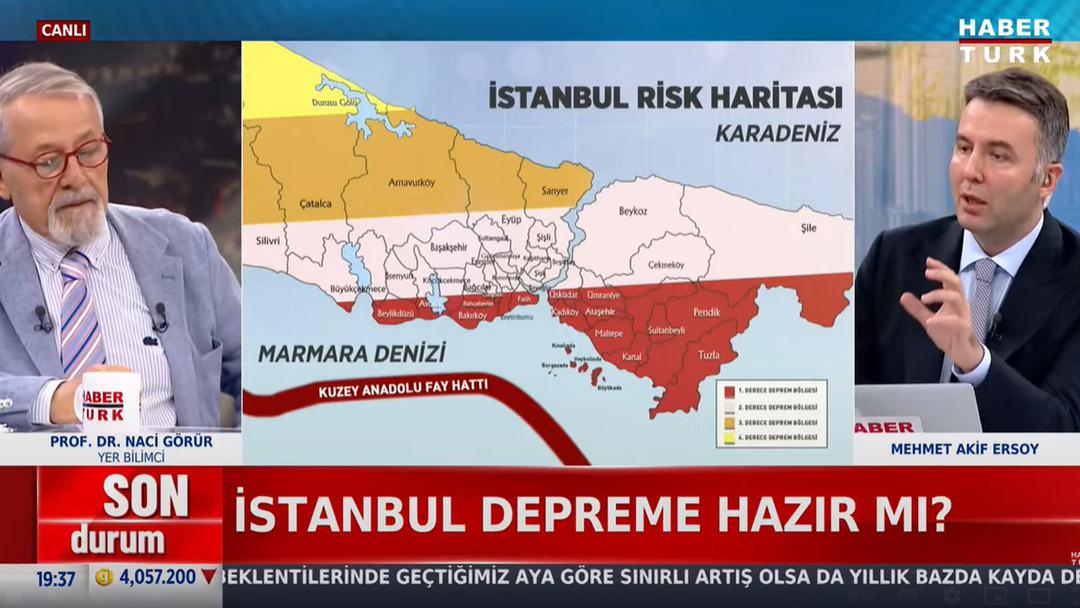 Prof. Dr. Naci Görür den görüş ayrılıklarına net yanıt: "Bu konuda iki görüş olamaz, tek görüş var, o da Marmara da büyük deprem olacak!" 2