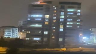 Ünlü rapçinin aile evinde yangın! Komşularımızın hakkı ödenmez