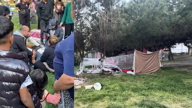 Esenyurt'ta dehşet! Deprem nedeniyle parkta kalan eşini ve baldınızı vurdu: Vatandaşlar bakın ne yaptı