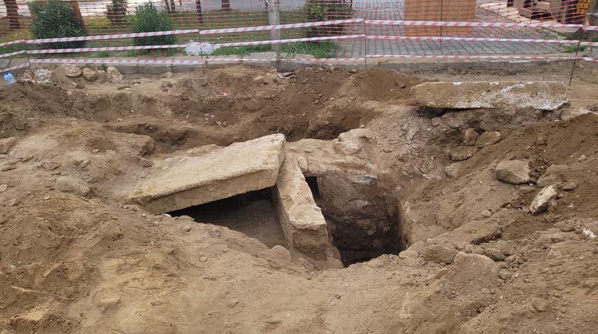 Yol çalışmasından tarih fışkırdı! Roma dönemine ait kalıntılar bulundu: "Daha önce de olmuştu"