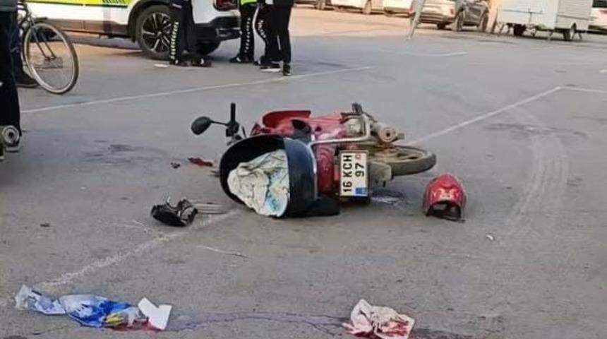 Bursa’da kafa kafaya çarpıştılar