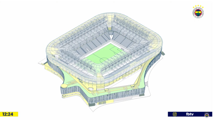 Fenerbahçe'nin yeni stadyum projesi açıklandı! Kapasite artıyor ve tribünler yenileniyor... G5
