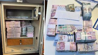 İBB operasyonunda dikkat çeken görüntüler! Döviz, Türk lirası ve mermi…