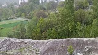 Elazığ’da dolu yağışı etkili oldu