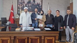 Bandırma’da Rus Vatandaşı Erina, müslüman oldu