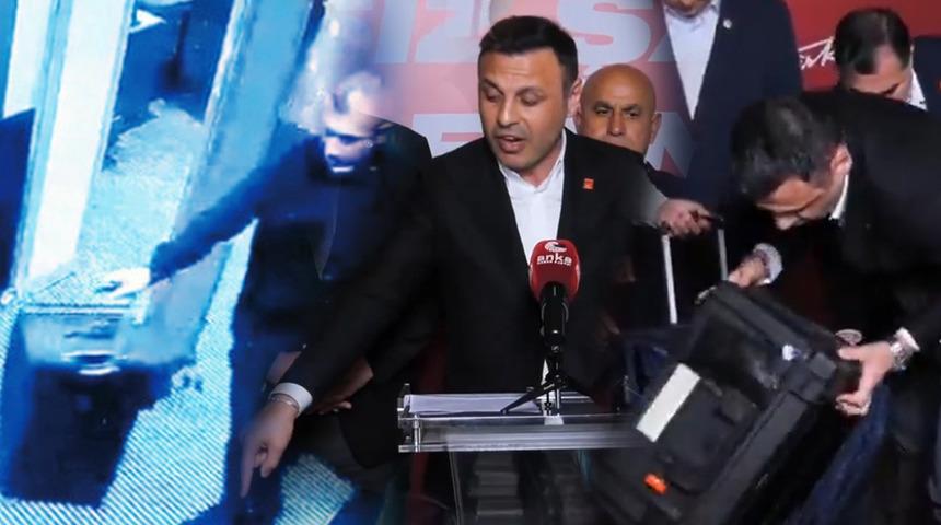 Ekrem İmamoğlu'nun otel görüntüleri gündem olmuştu! Özgür Çelik valizin içindekileri 'iftira kampanyası başlattılar' diyerek gösterdi