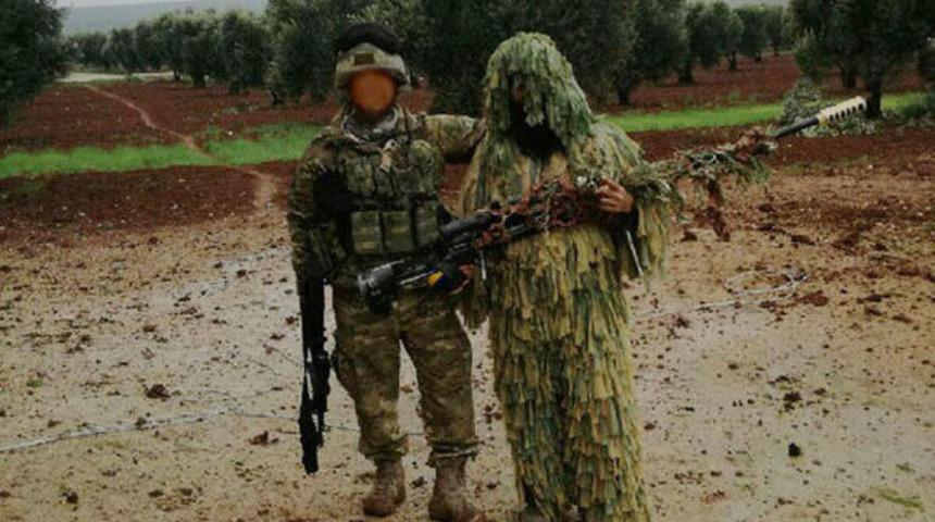 G&uuml;venlik uzmanı Ağar paylaştı... Afrin'den ilgin&ccedil; fotoğraf