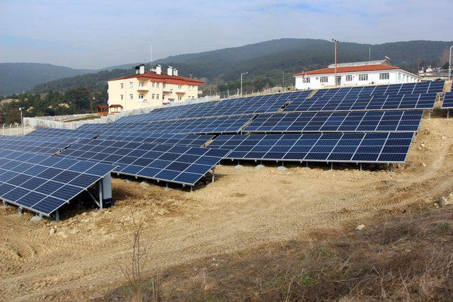 Bolu'da güneş enerjisi santrali tamamlandı