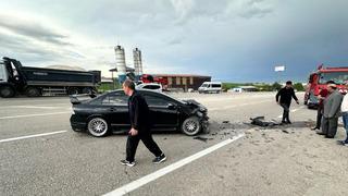 Elazığ’da trafik kazası! 1 yaralı