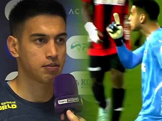 Fenerbahçe kalecisi İrfan Can Eğribayat maç sonunda çıldırdı! "Önce adam olsun"