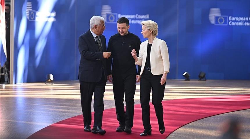 AB liderleri, "Ukrayna ve savunma" konulu olağanüstü zirvede bir araya geldi