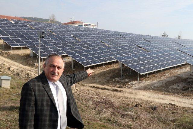 Bolu’da kurulan Güneş Enerji Santrali ile 10 bin hanelik enerji üretilecek