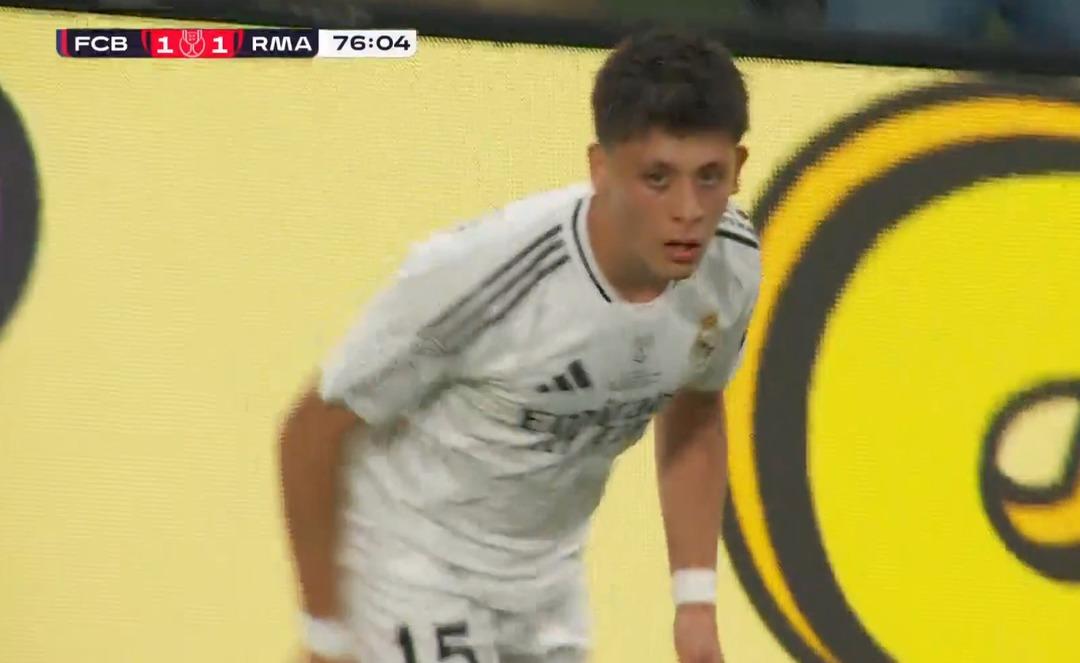 El Clasico'da Arda Güler şov! İlk kez süre aldı, derbiye damga vurdu