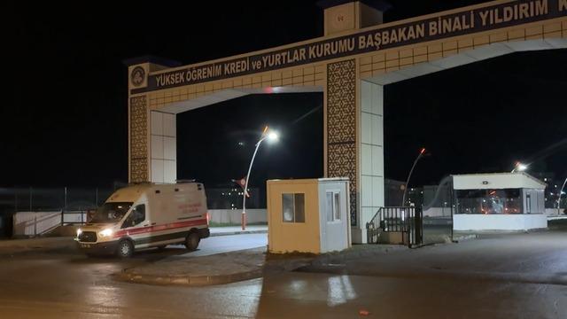 KYK yurdunda panik anları! 53 öğrenci zehirlendi