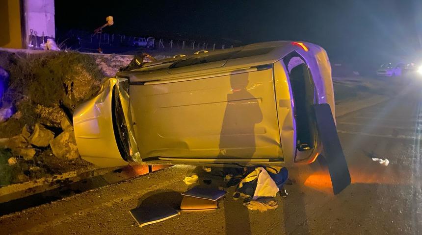 Haymana'da başıboş eşekler kazaya sebep oldu: 4 yaralı