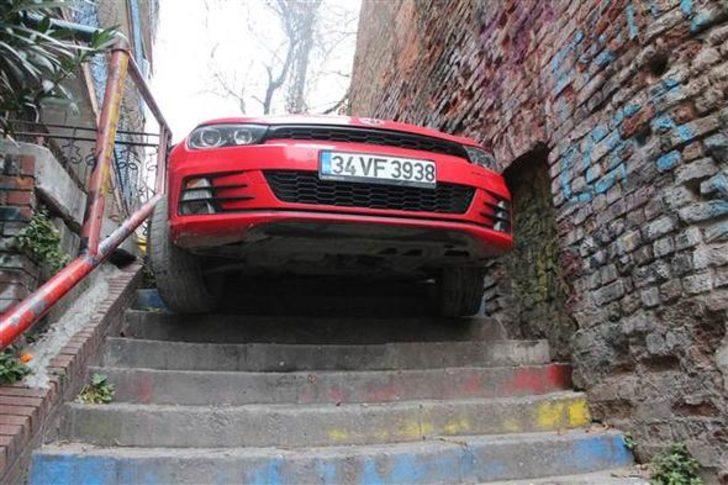 İşe giden vatandaşlar şaşkına döndü! Bir merdiven vakası daha! G1