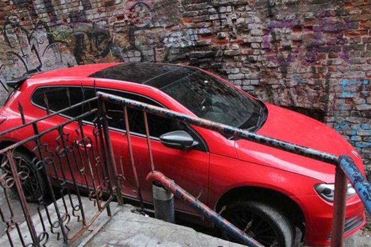 İşe giden vatandaşlar şaşkına döndü! Bir merdiven vakası daha! G2