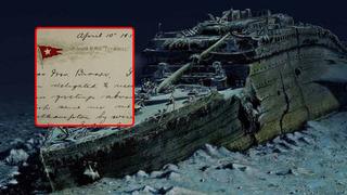 Titanik kazasından önce yazmıştı! O mektup 400 bin dolara satıldı! Kehanet niteliğinde 10 kelime...