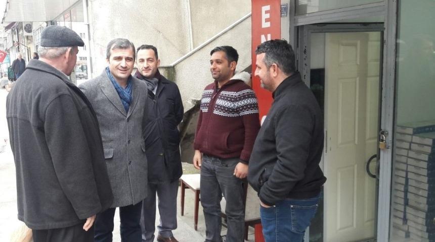 Başkan Yemenici esnaf ziyaretlerine devam ediyor