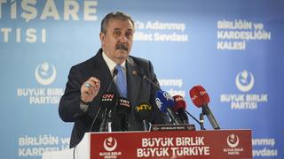 BBP Genel Başkanı Destici, partisinin Genel İstişare Toplantısı'nda konuştu