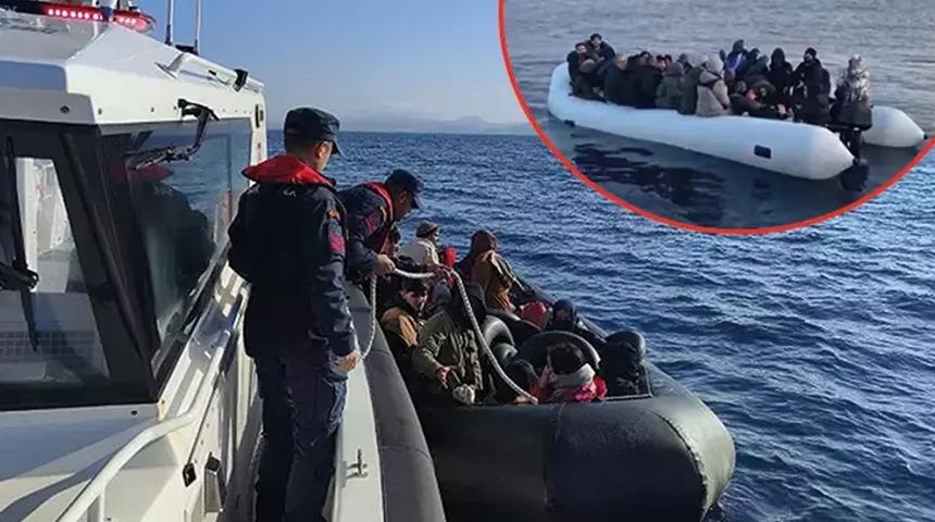 İzmir’de 99 kaçak göçmen yakalandı