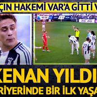 Kenan Yıldız, kariyerinde bir ilk yaşadı! Rakibine dirsek atınca VAR uyarısıyla kırmızı kart gördü