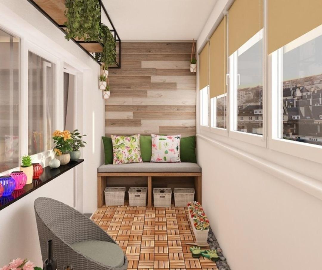 Balkonunu k&uuml;&ccedil;&uuml;k bir kafeye d&ouml;n&uuml;şt&uuml;rmek isteyenlere t&uuml;yolar 4