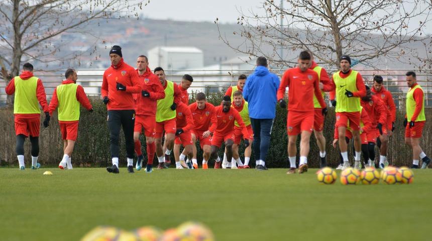 Kayserispor, Kasımpaşa ma&ccedil;ı hazırlıklarını hızlandırdı