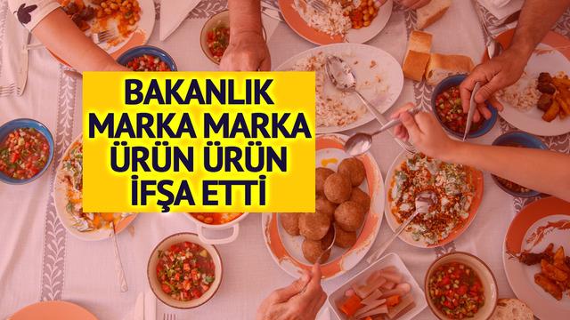 Marka marka ifşa edildi! Bakanlık yeni listeyi yayınladı 'Gıdada kullanımına izin verilmeyen...' Her sofraya gelen ürünlerde çıktı