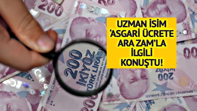 Asgari ücrete ara zam için oran verdi! 'Mehmet Şimşek'in açıklamasına bakarsak...'