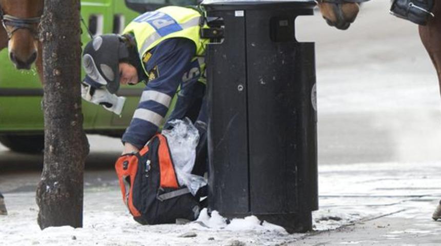 Stockholm'de şüpheli paket alarmı