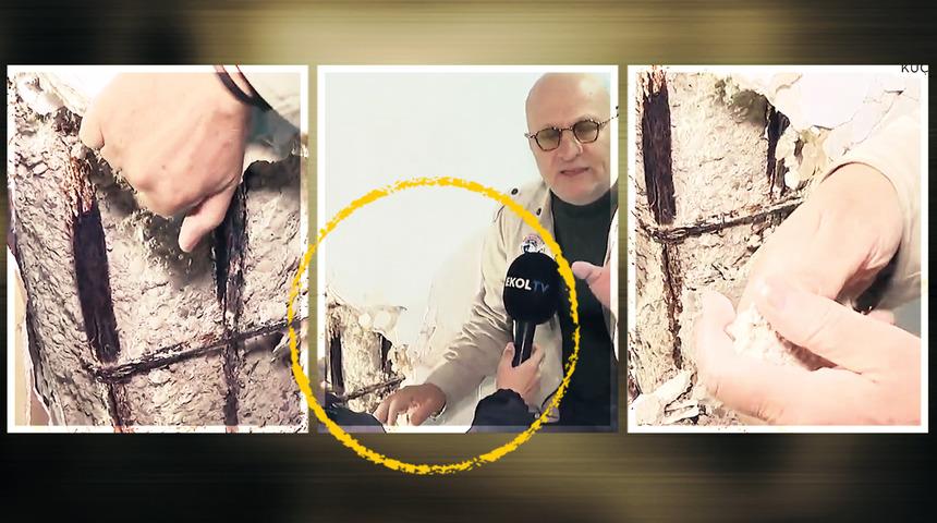 Canlı yayında eliyle un ufak etti, kendi de inanamadı! İstanbul'da 6,2'lik deprem sonrası akılalmaz görüntü: "Hiç böyle beton görmedim"